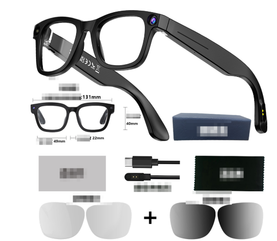 Smart Vision AI Camera Glasses