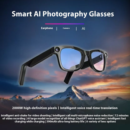 Smart Vision AI Camera Glasses